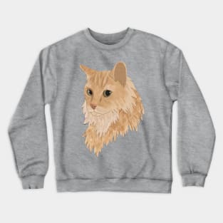 Fritz the orange cat Crewneck Sweatshirt